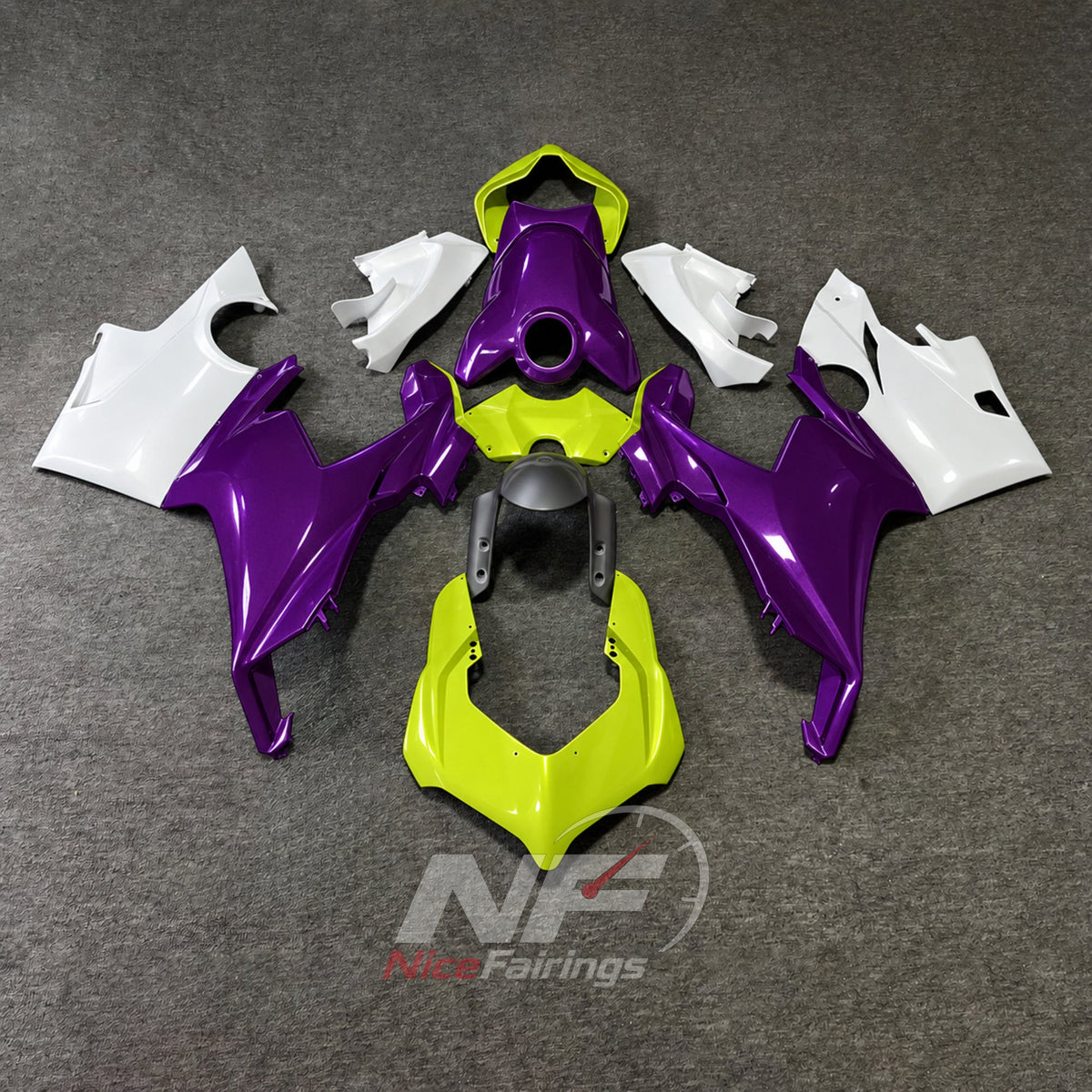 ABS Injection Bodywork Kit Fits DUCATI Panigale V4 V4S 2018-2019 - Replacement | NiceFairings - paint design NO.3 option image