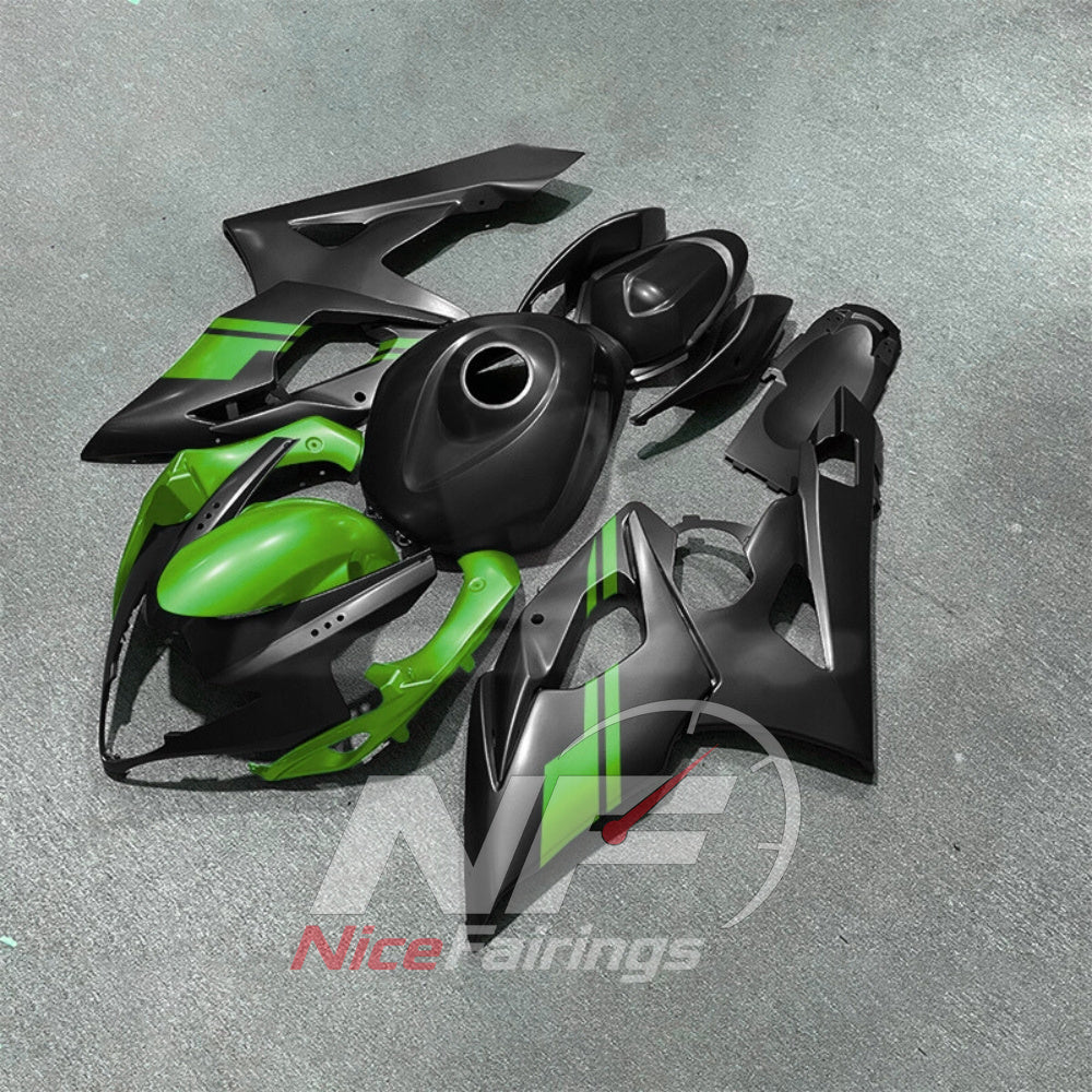 Aftermarket ABS Plastic Fairing Kit Fits SUZUKI GSX-R1000 K5 2005-2006 | NiceFairings - side angle image