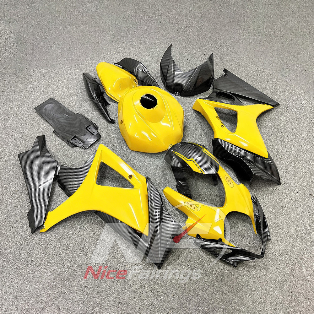ABS Fairing Panel Kit Fits Suzuki GSX-R1000 2007-2008 | NiceFairings - front angle image