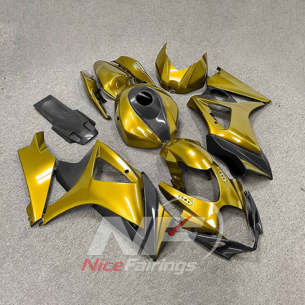 Replacement ABS Cowling Set Fits Suzuki GSX-R1000 2007-2008 | NiceFairings - side angle image