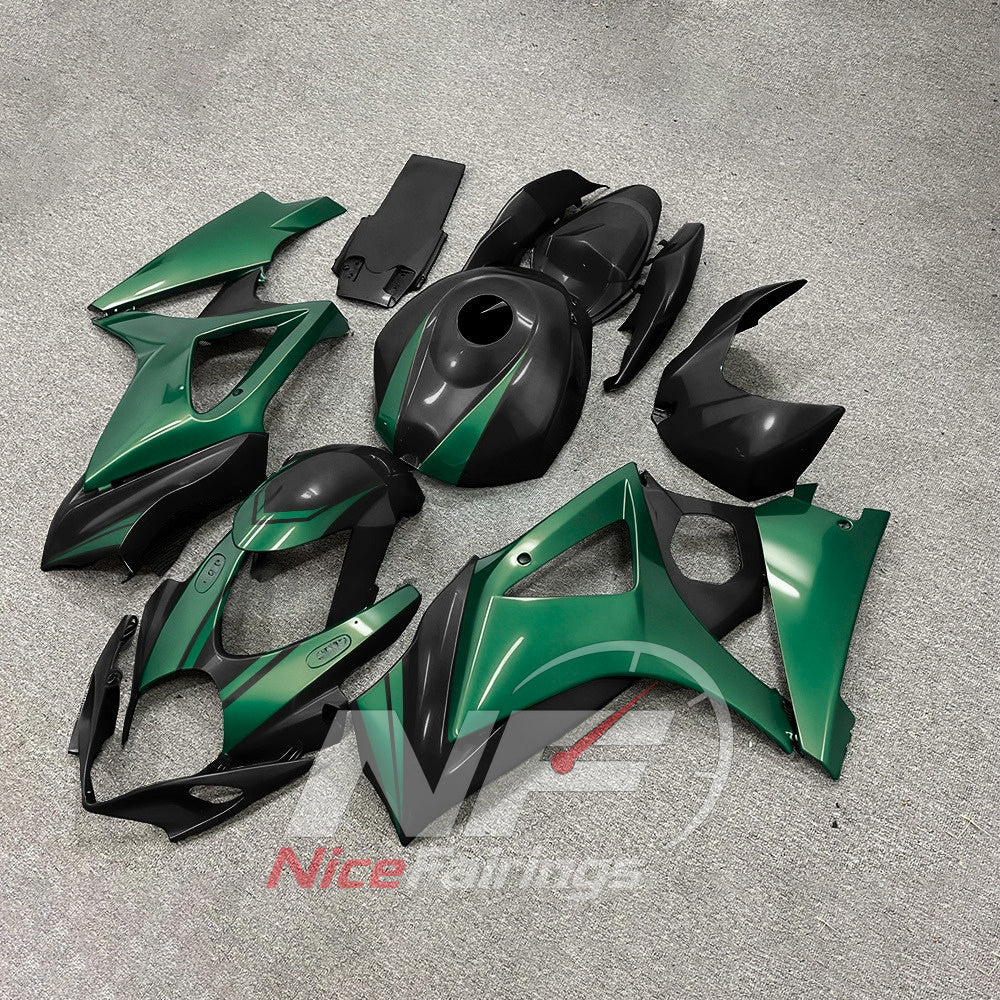 Injection-Molded Bodywork Set Compatible with Suzuki GSX-R1000 2007-2008 | NiceFairings - front angle image