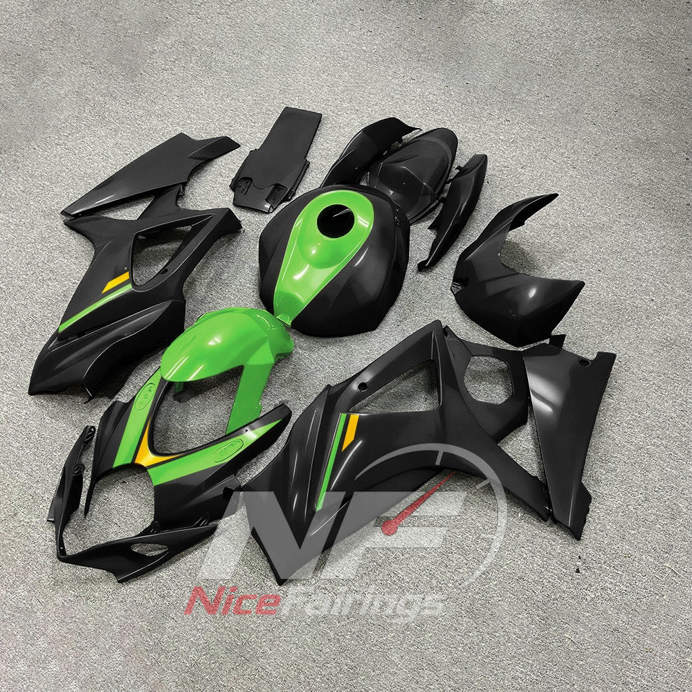 Replacement Sportbike Fairing Set Compatible with Suzuki GSX-R1000 2007-2008 | NiceFairings - front angle image