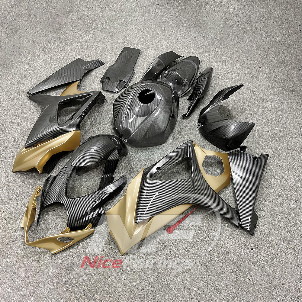 ABS Bodywork Set Compatible with Suzuki GSX-R1000 2007-2008 | NiceFairings - side angle image