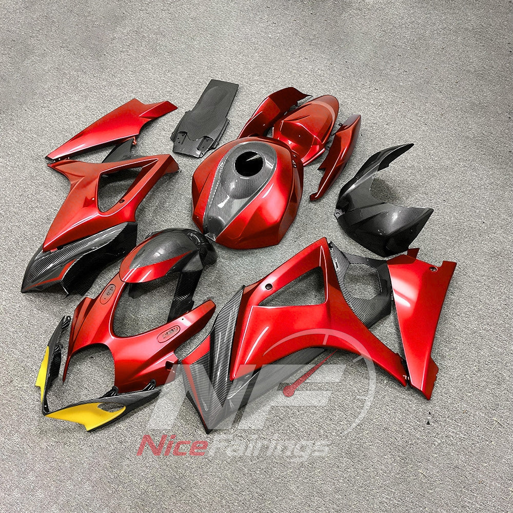 Replacement Motorcycle Bodywork Kit Fits Suzuki GSX-R1000 2007-2008 | NiceFairings - front angle image