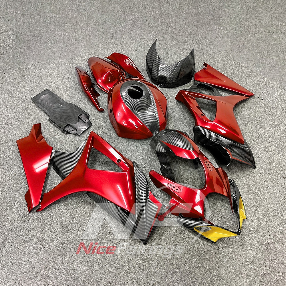 Replacement Motorcycle Bodywork Kit Fits Suzuki GSX-R1000 2007-2008 | NiceFairings - side angle image