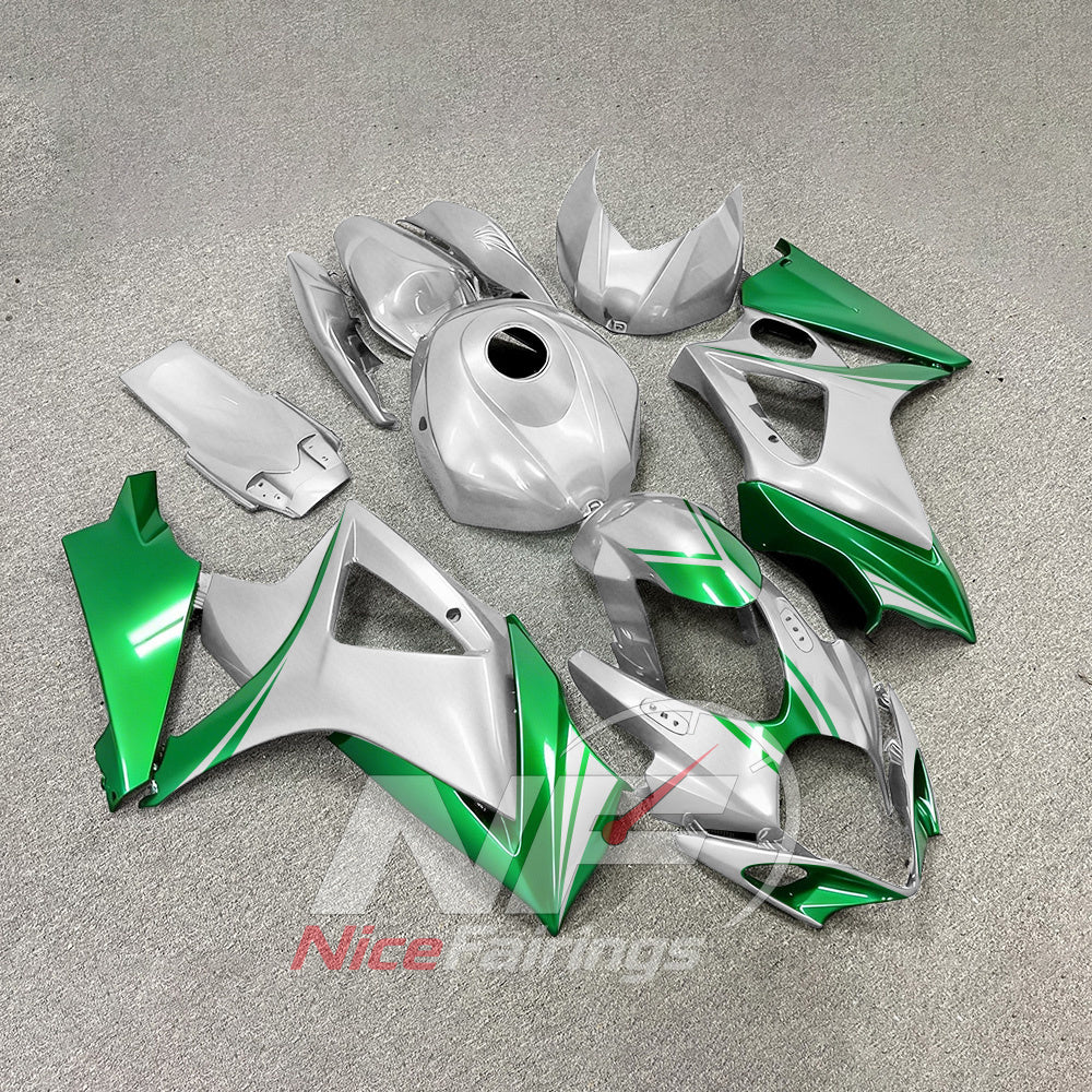 Replacement ABS Body Panel Kit Fits 2007-2008 Suzuki GSX-R1000 | NiceFairings - front angle image
