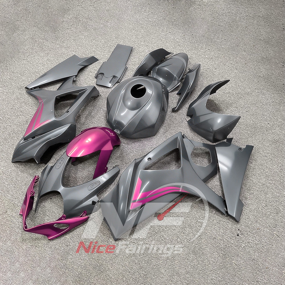 Replacement Sportbike Cowling Set Fits Suzuki GSX-R1000 2007-2008 | NiceFairings - front angle image