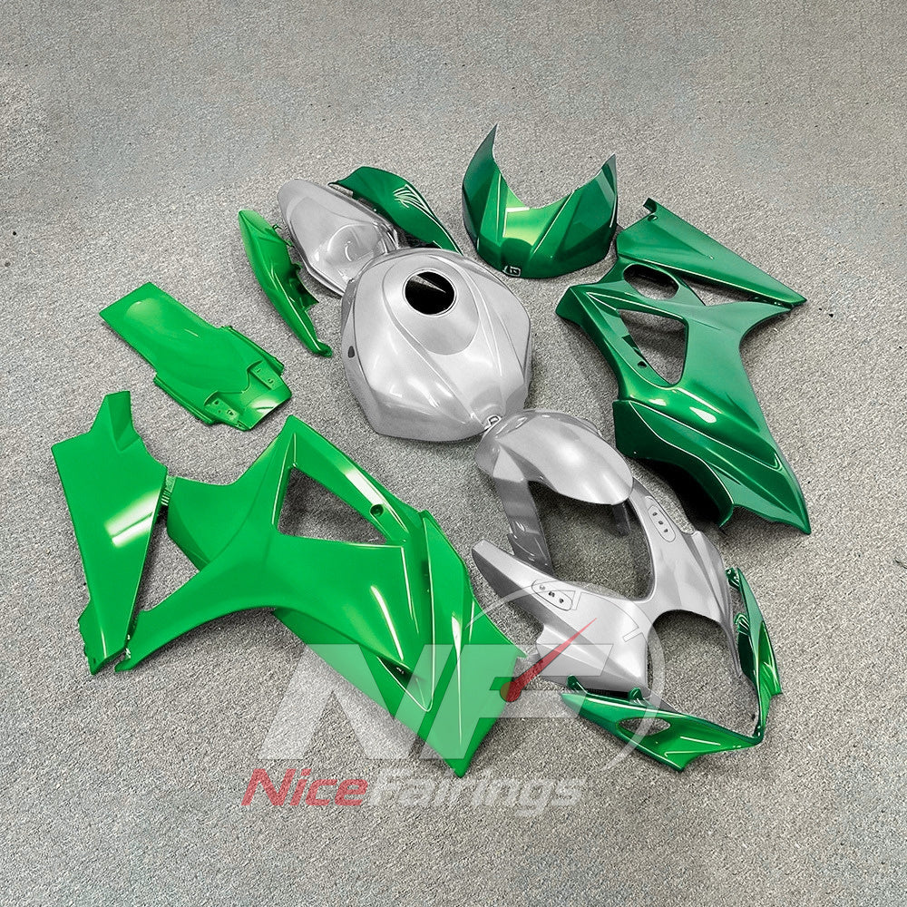 Injection-Molded Cowling Set Compatible with Suzuki GSX-R1000 2007-2008 | NiceFairings - side angle image