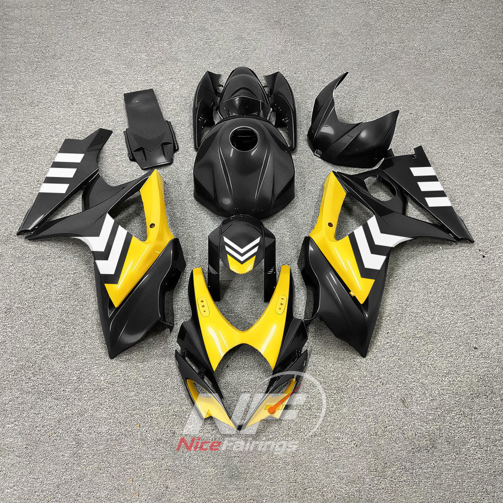 Replacement Injection-Molded Panel Kit Fits 2007-2008 Suzuki GSX-R1000 | NiceFairings - main product image