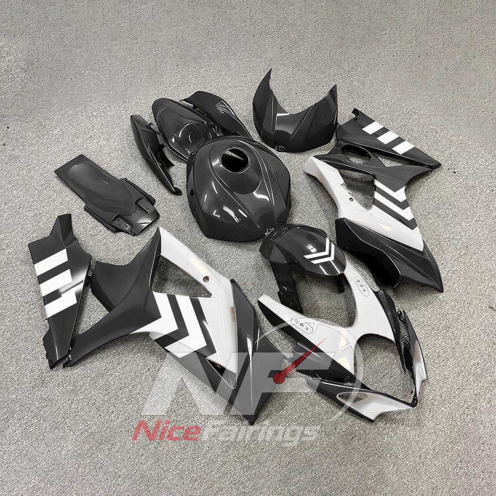 Painted Motorcycle Fairing Panel Set Compatible with Suzuki GSX-R1000 2007-2008 | NiceFairings - side angle image
