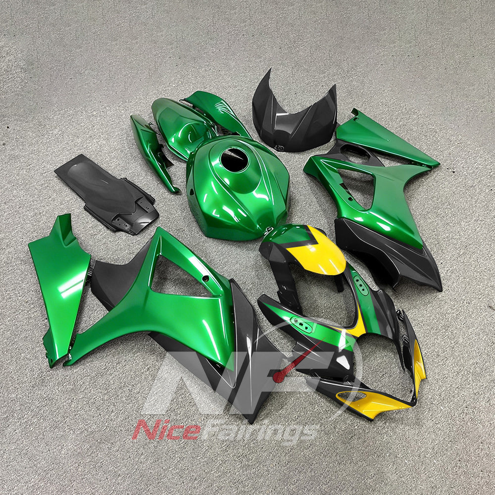 ABS Cowling Panel Kit Fits Suzuki GSX-R1000 2007-2008 | NiceFairings - front angle image