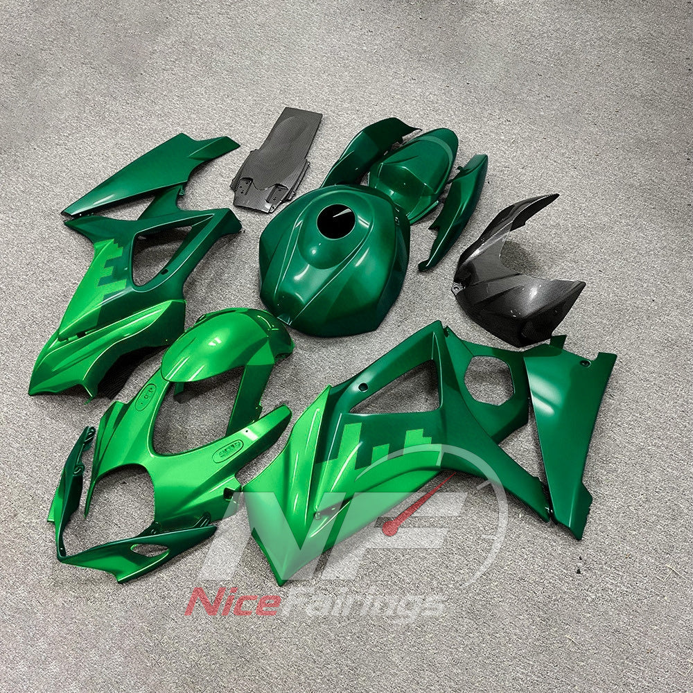 Painted ABS Cowling Set Fits 2007-2008 Suzuki GSX-R1000 | NiceFairings - front angle image