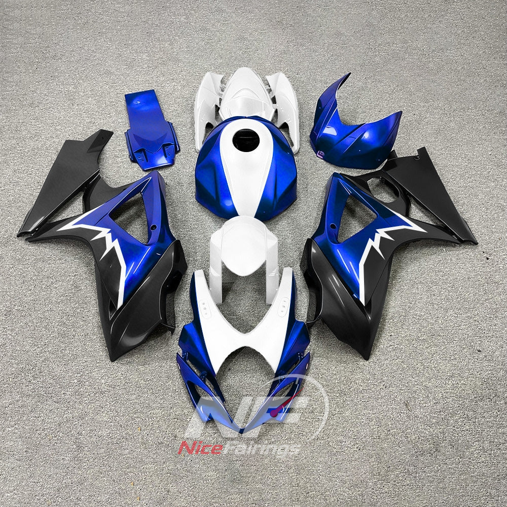 Replacement Injection-Molded Cowling Set Fits 2007-2008 Suzuki GSX-R1000 | NiceFairings - main product image