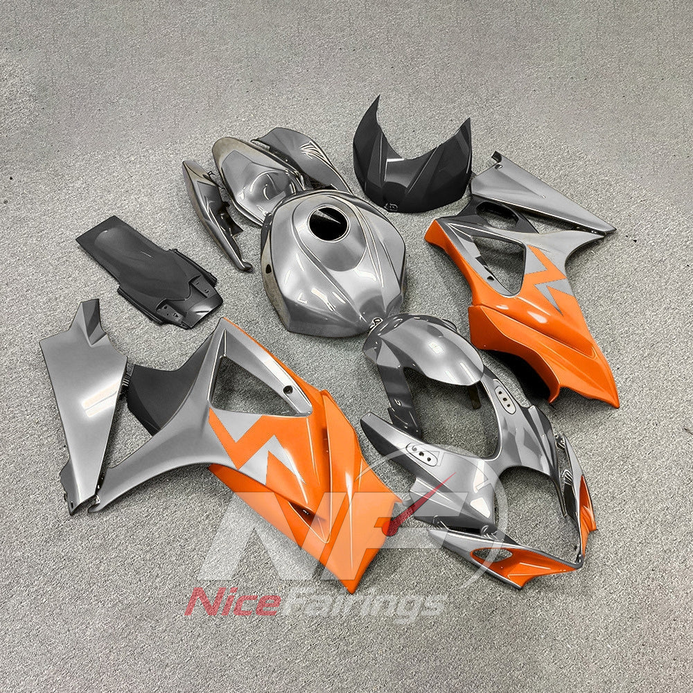 Painted ABS Body Panel Kit Compatible with Suzuki GSX-R1000 2007-2008 | NiceFairings - side angle image