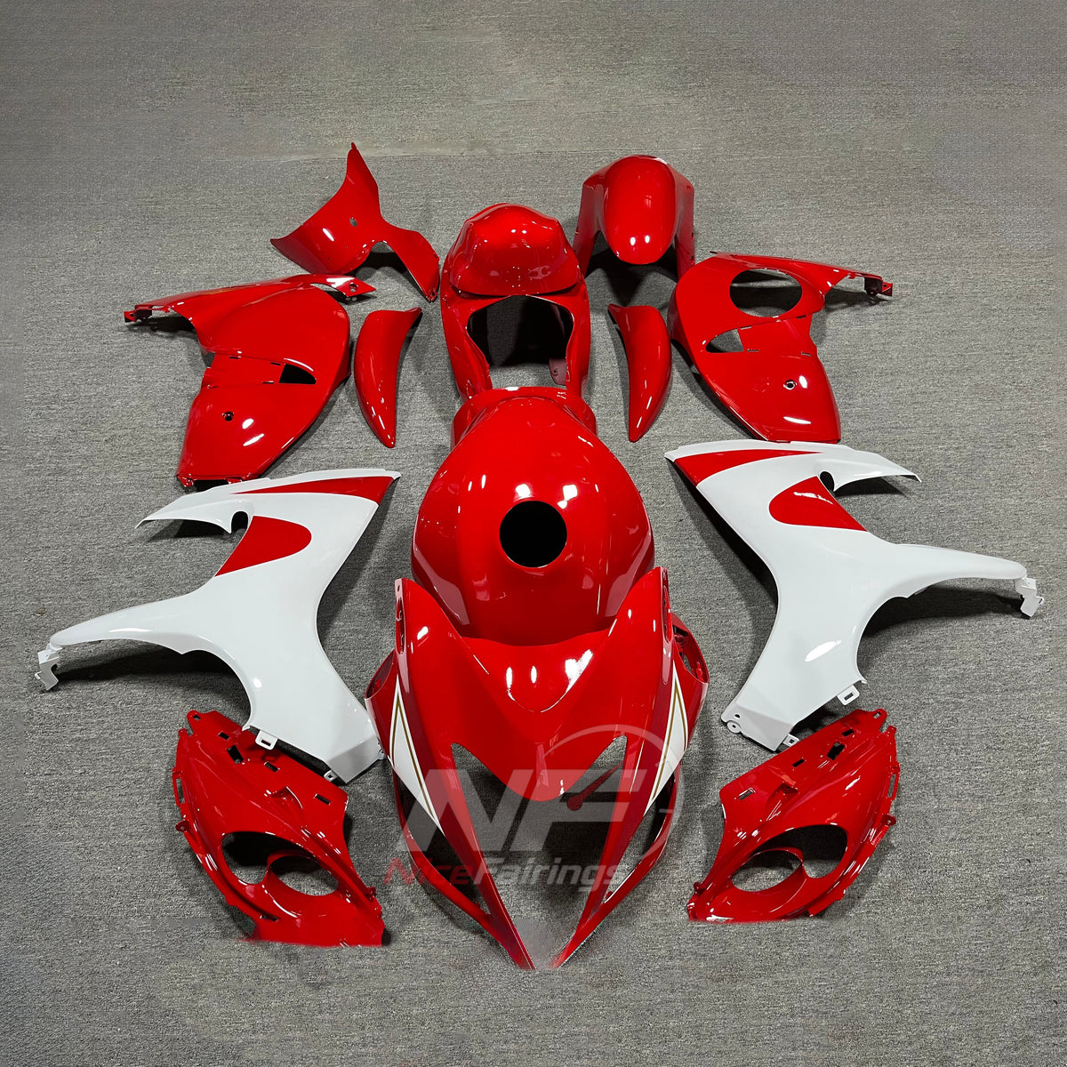 Fairing Kit Fits 2008-2020 SUZUKI GSX1300R Hayabusa - Split-Panel Design ABS Plastic | NiceFairings - main product image