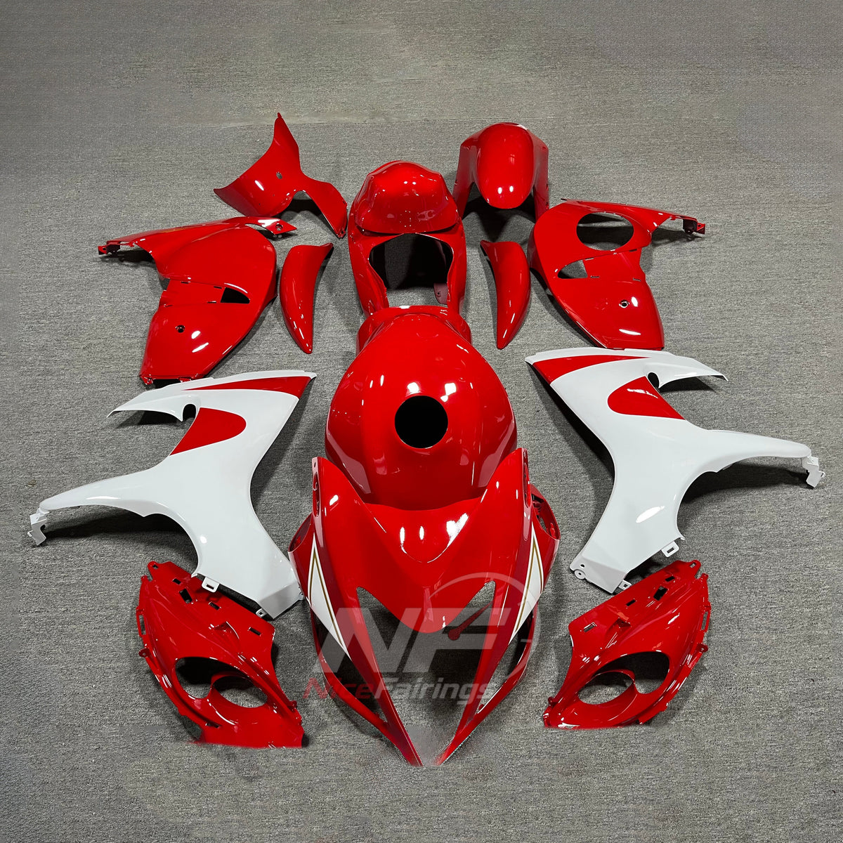 SUZUKI GSX1300R Hayabusa 2008-2020 - Split-Panel Design - paint design NO.3 option image