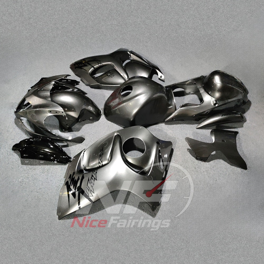 Fairing Kit Fits 2008-2020 SUZUKI GSX1300R Hayabusa - Outline Graphic ABS Bodywork | NiceFairings - front angle image