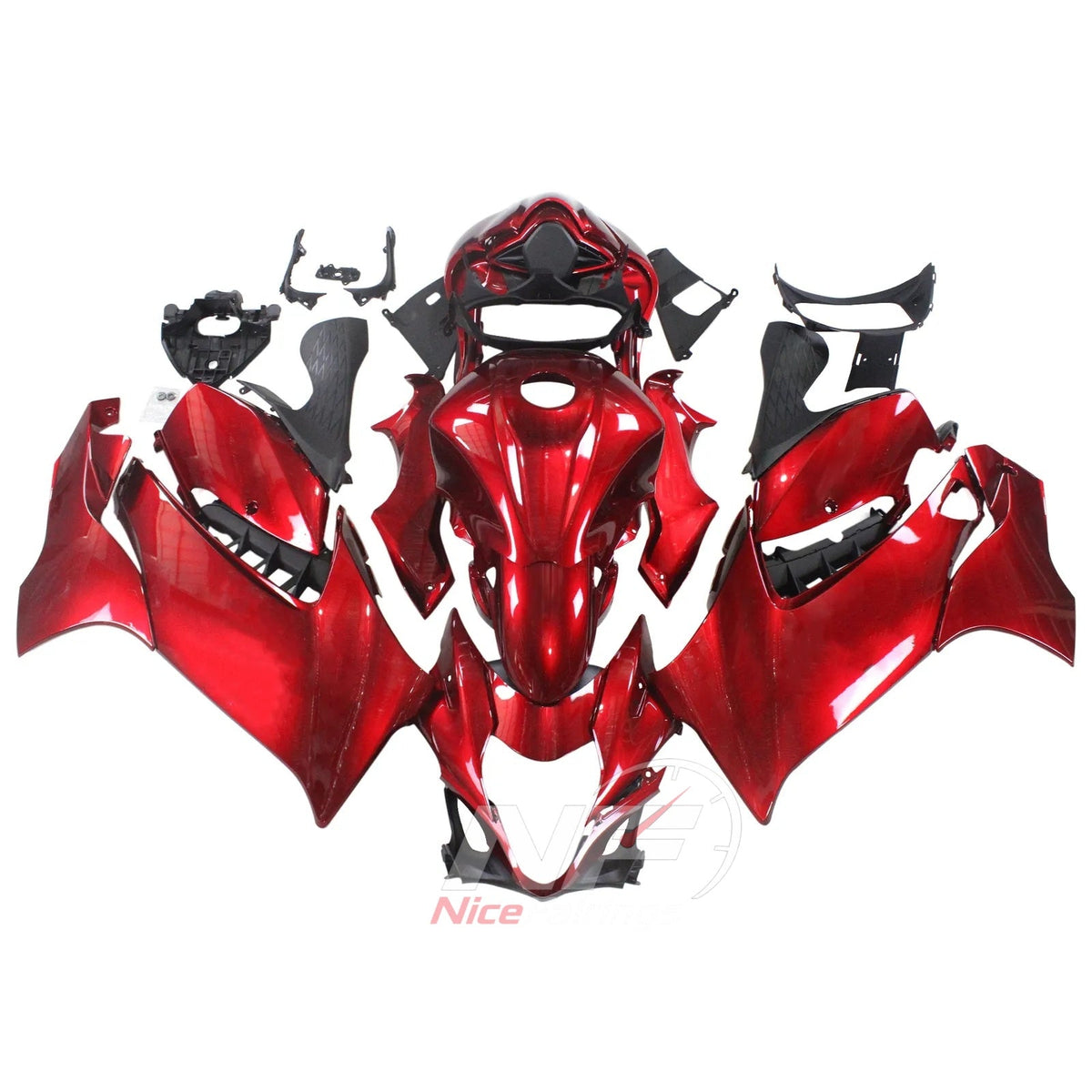 SUZUKI GSX1300R Hayabusa 2021-2024 - Red Panel Finish - paint design NO.6 option image