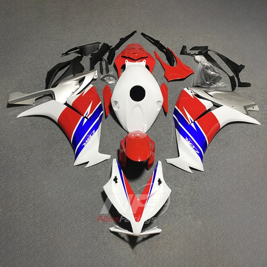Red Sportbike Fairing Set Fits HONDA CBR1000RR 2012-2016 | NiceFairings - paint design NO.4 option image
