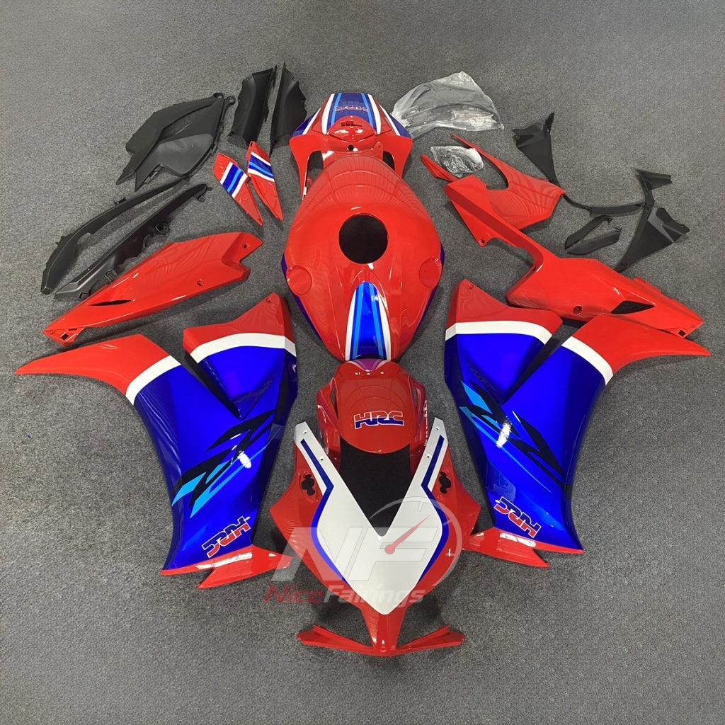 Red Sportbike Fairing Set Fits HONDA CBR1000RR 2012-2016 | NiceFairings - paint design NO.8 option image