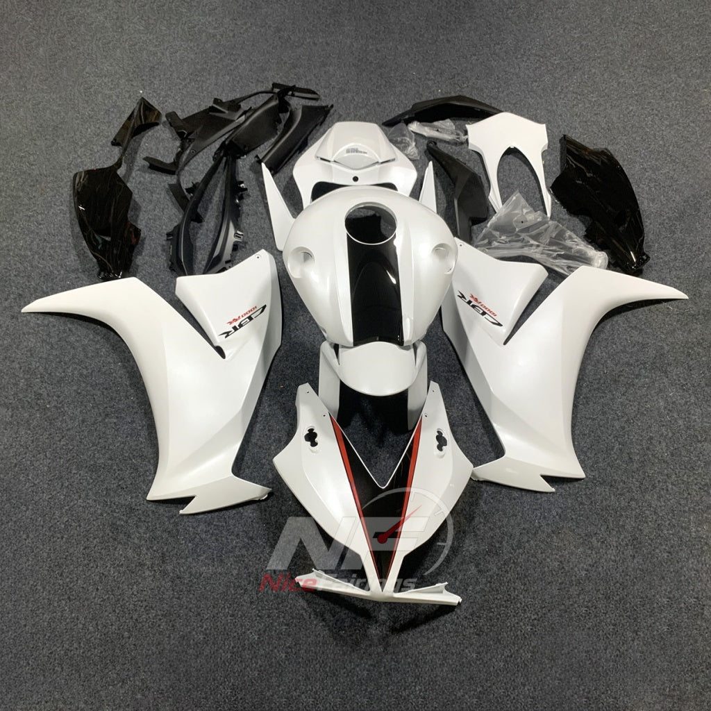 Aftermarket Black Cowling Panel Set Fits HONDA CBR1000RR 2012-2016 | NiceFairings - paint design NO.9 option image