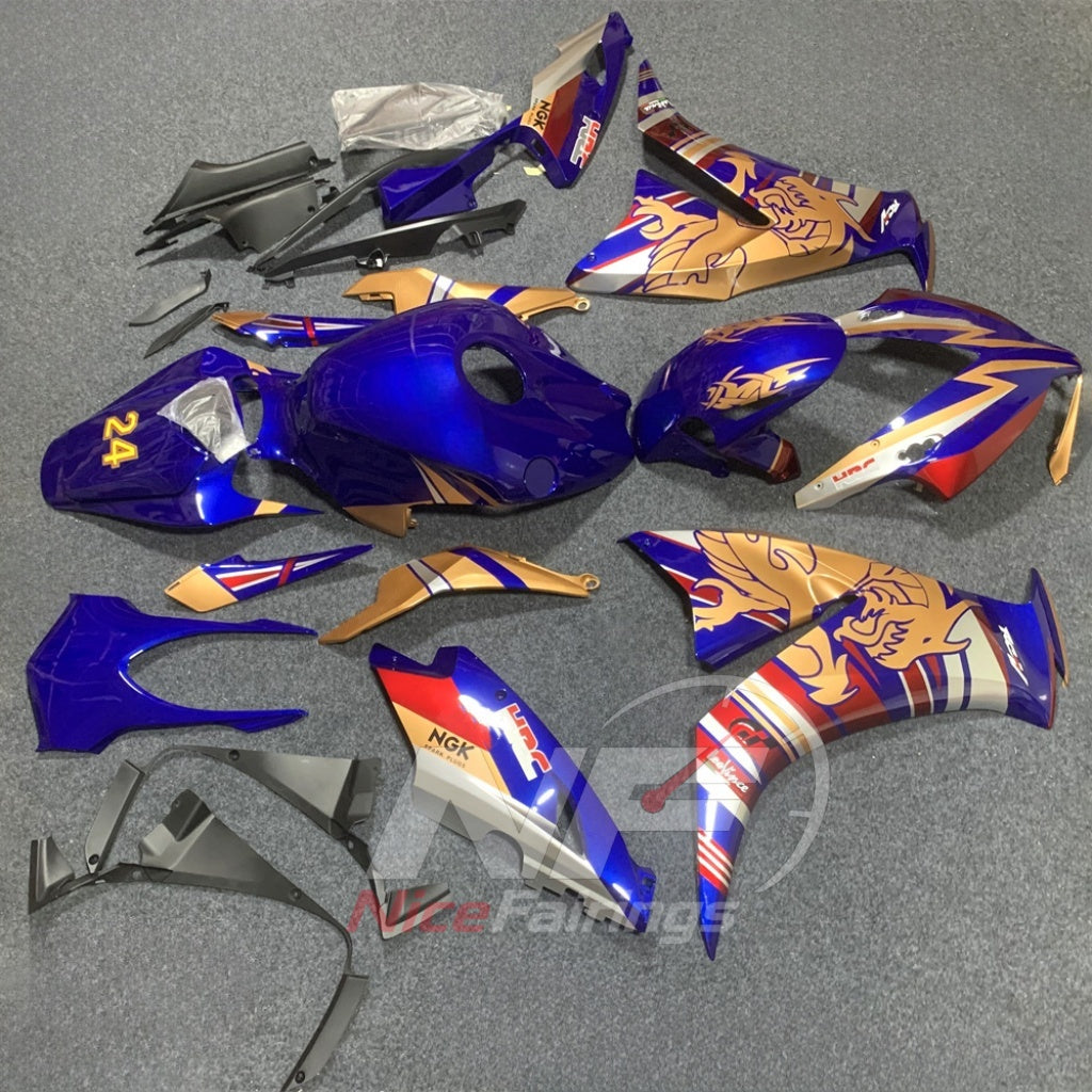 Replacement Body Panels Compatible with 2012-2016 HONDA CBR1000RR | NiceFairings - front angle image