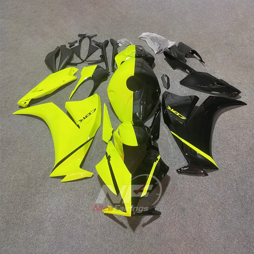 Replacement Gold Injection-Molded Fairing Set Fits HONDA CBR1000RR 2012-2016 | NiceFairings - paint design NO.3 option image