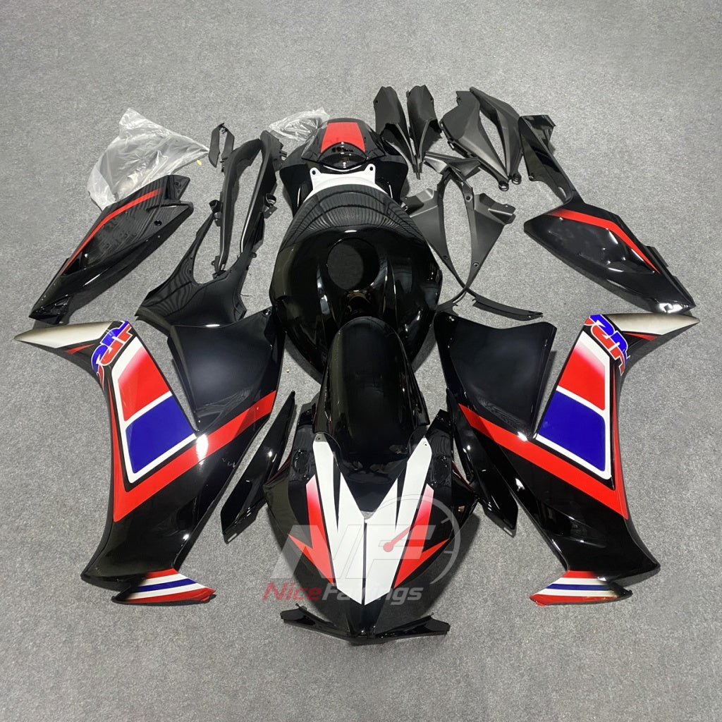 Replacement Yellow Injection-Molded Bodywork Set Fits 2012-2016 HONDA CBR1000RR | NiceFairings - paint design NO.2 option image