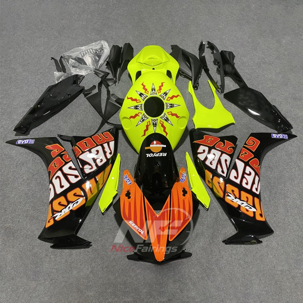 Painted Sportbike Bodywork Set Fits 2012-2016 HONDA CBR1000RR | NiceFairings - paint design NO.3 option image