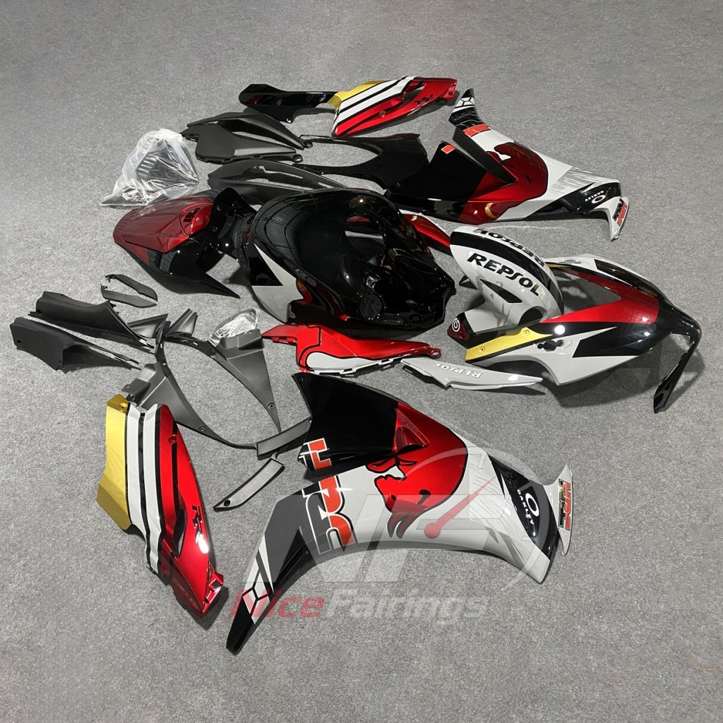 Aftermarket Motorcycle Fairing Kit Fits HONDA CBR1000RR 2012-2016 | NiceFairings - side angle image