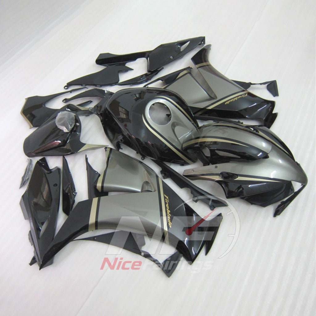 Custom-Painted Black ABS Plastic Fairing Kit Fits HONDA CBR1000RR 2012-2016 | NiceFairings - front angle image