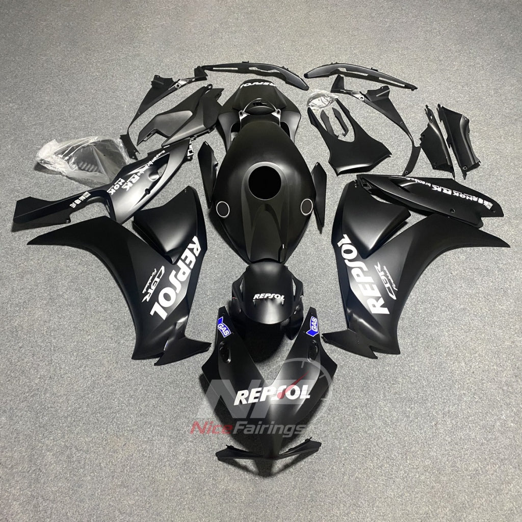 Red Sportbike Fairing Set Fits HONDA CBR1000RR 2012-2016 | NiceFairings - paint design NO.3 option image