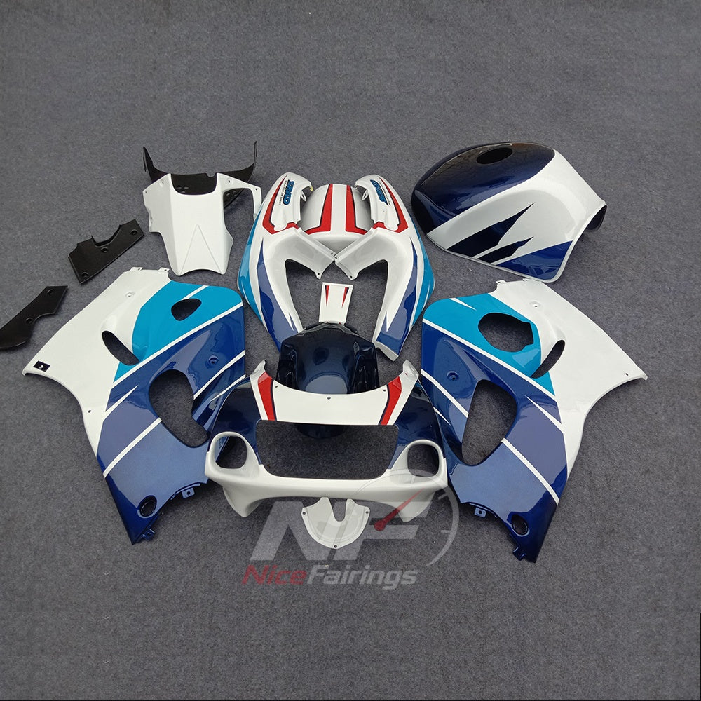 Fairing Kit Fits 1996-2000 SUZUKI GSXR600 - Stripe Graphic ABS Injection | NiceFairings - main product image