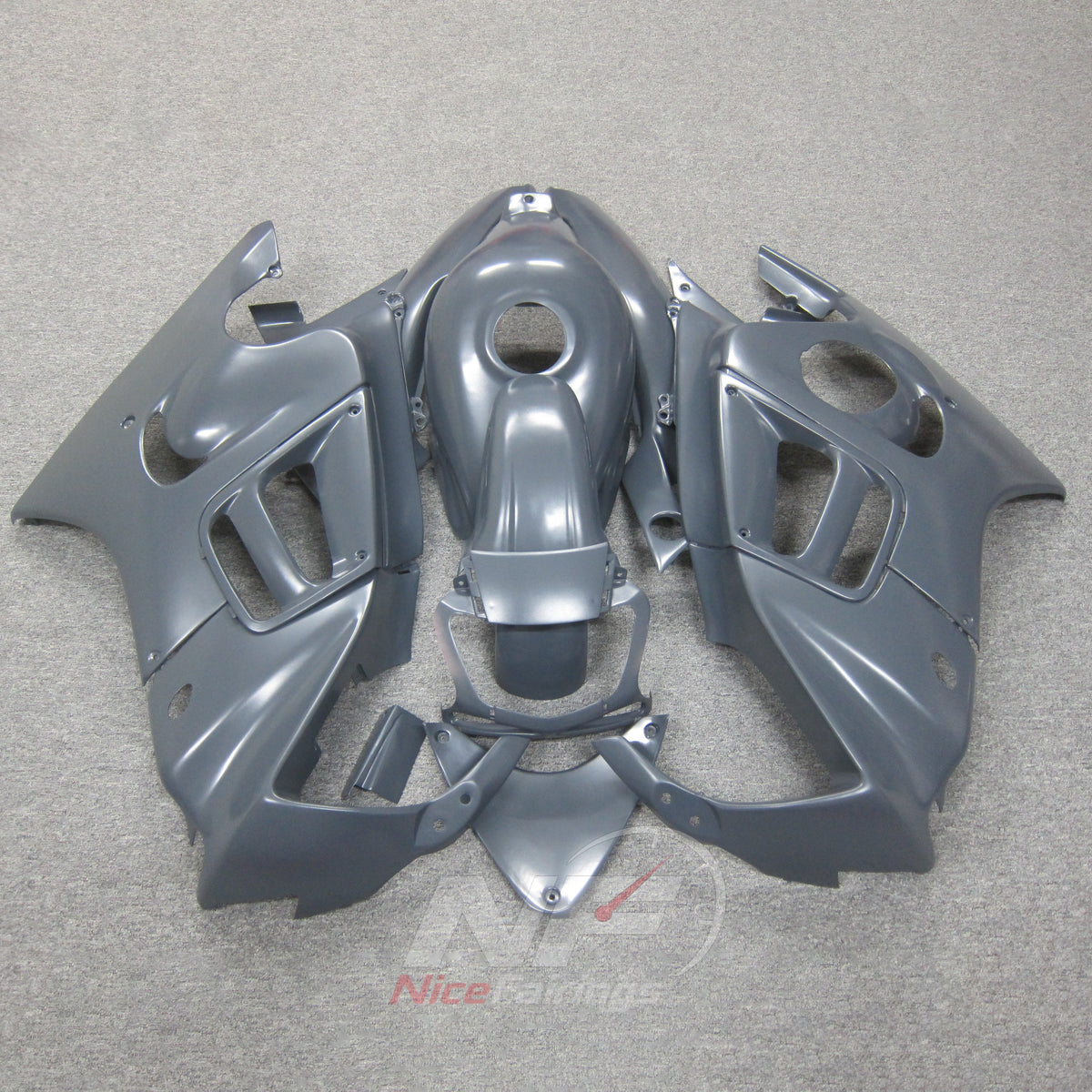 Fairing Kit Fits 1995-1996 HONDA CBR600 F3 - ABS Plastic - Blue Black | NiceFairings - paint design NO.3 option image