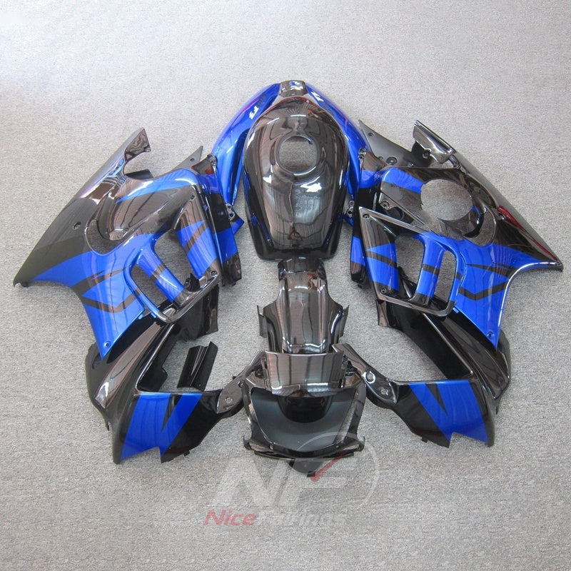 Replacement Fairings Fit 1995-1996 HONDA CBR600 F3 - ABS Plastic - Blue Black Gray | NiceFairings - main product image