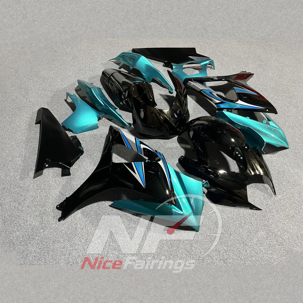 Replacement ABS Injection Fairing Kit Fits Suzuki GSX-R1000 2007-2008 | NiceFairings - front angle image
