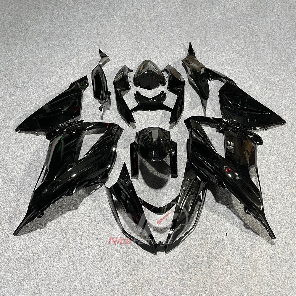 Motorcycle Fairing Kit Fits KAWASAKI ZX6R 2013-2018 | NiceFairings - paint design NO.7 option image