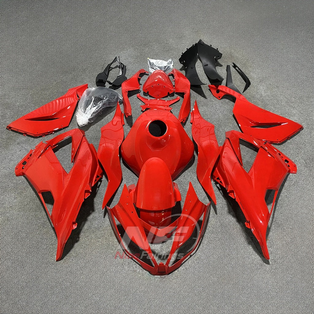 Replacement Red ABS Fairing Panel Kit Fits KAWASAKI ZX6R 2013-2018 | NiceFairings - main product image