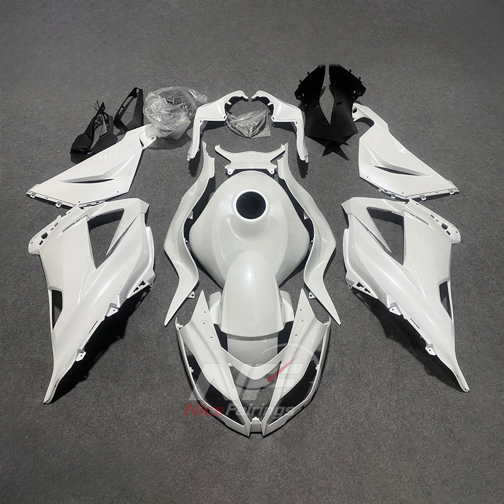 Replacement Red ABS Fairing Panel Kit Fits KAWASAKI ZX6R 2013-2018 | NiceFairings - paint design NO.2 option image