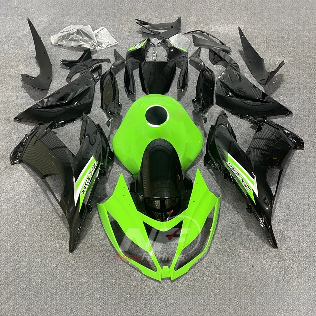 Replacement Red ABS Fairing Panel Kit Fits KAWASAKI ZX6R 2013-2018 | NiceFairings - paint design NO.3 option image