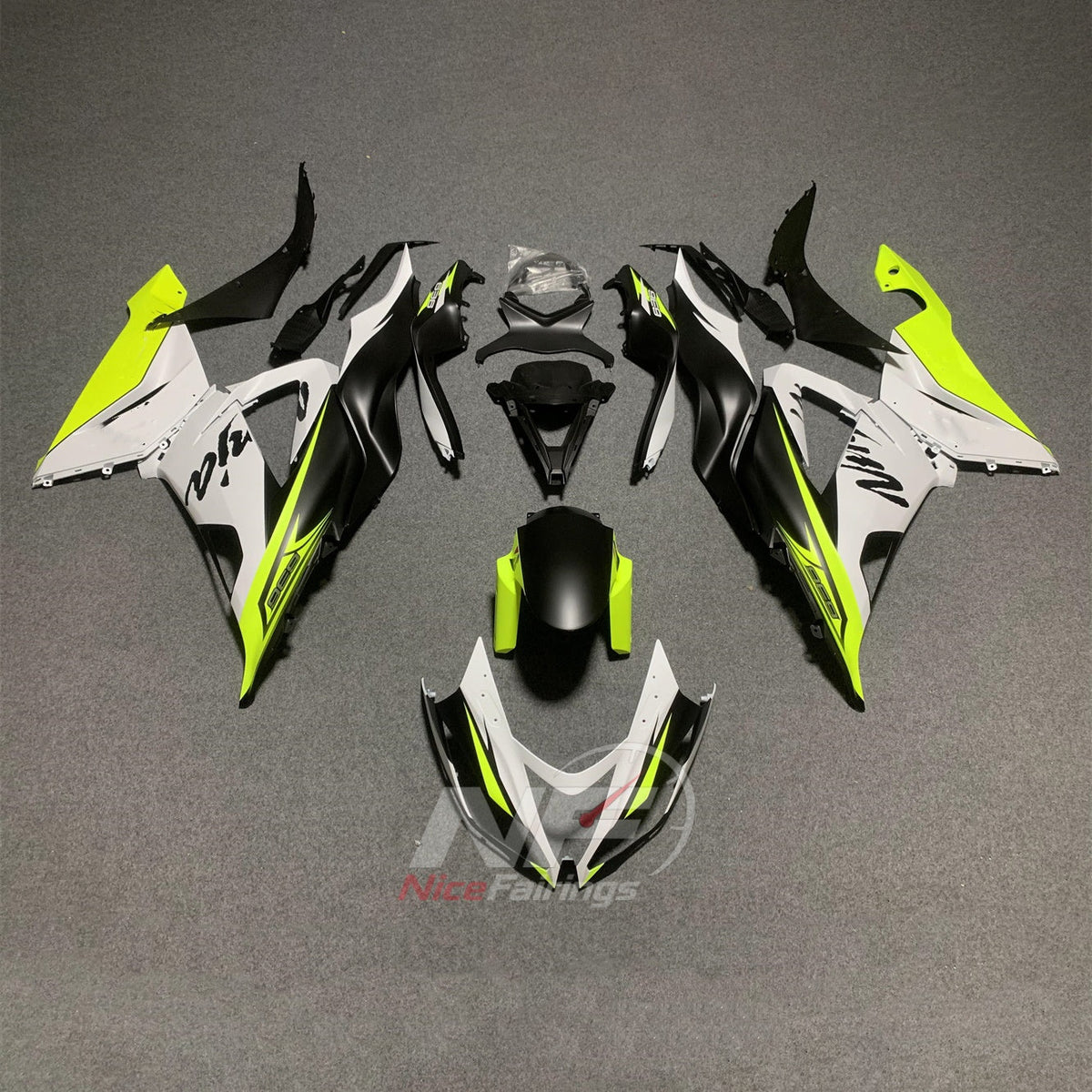 Replacement Injection-Molded Cowling Set Fits KAWASAKI ZX6R 2013-2018 | NiceFairings - main product image