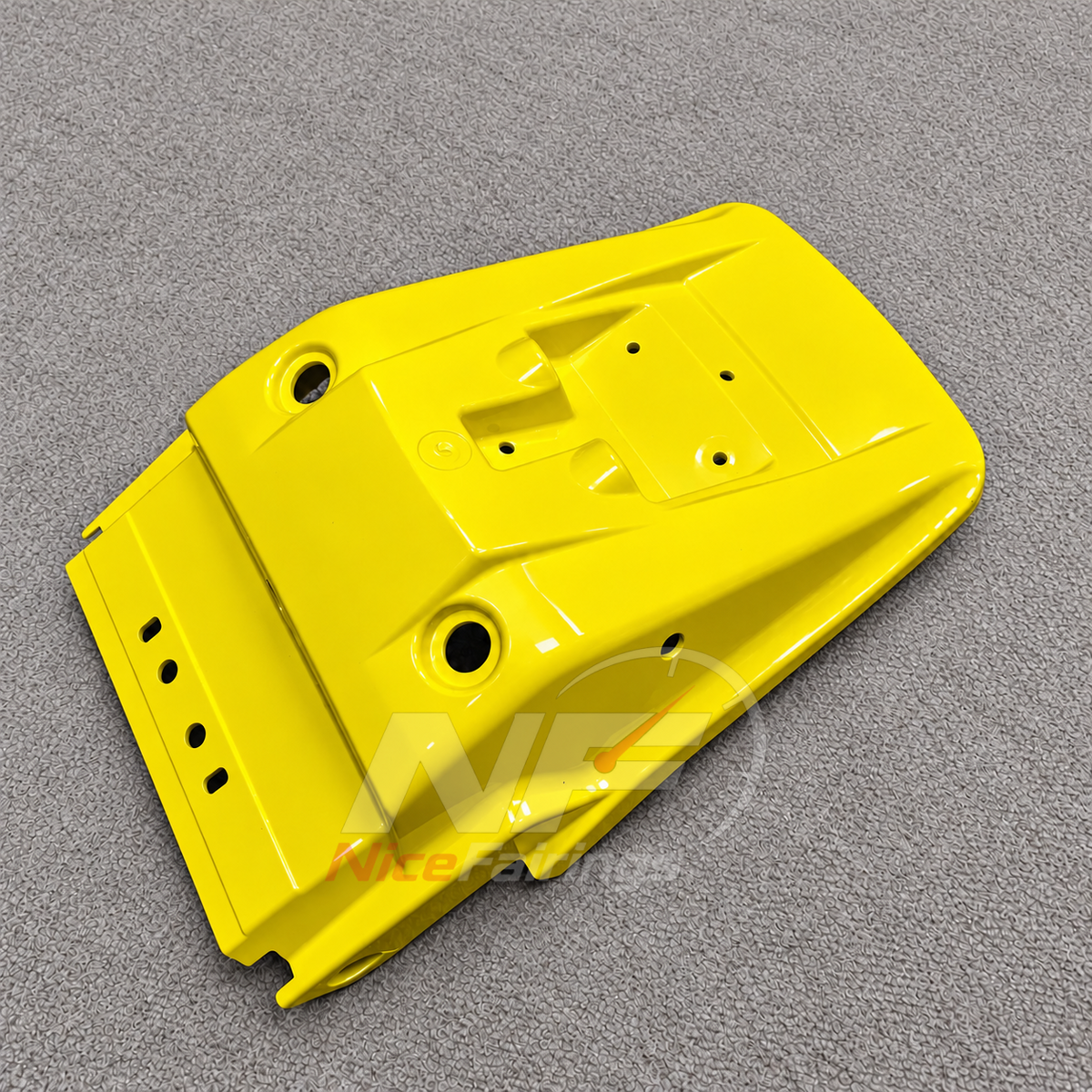 Motorcycle Fairing Kit Fits 1991-1994 KAWASAKI KLE500 - Injection-Molded ABS Plastic - Gloss Yellow | NiceFairings - additional angle image