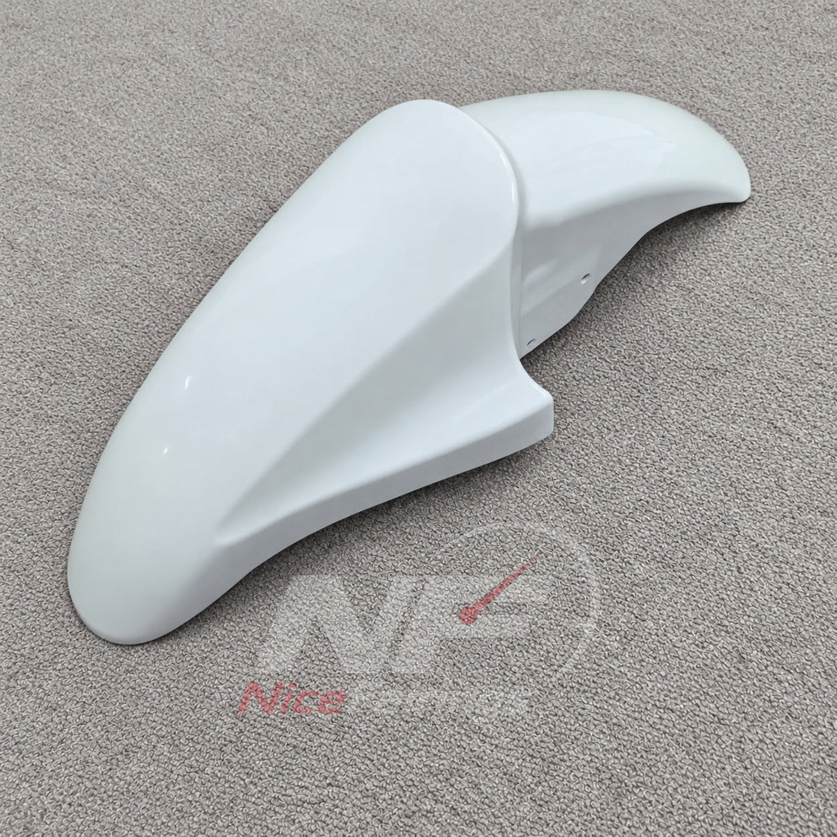 Fairings Kit Fits 2005-2008 KAWASAKI KLE500 - Injection-Molded ABS Plastic - White Black | NiceFairings - side angle image