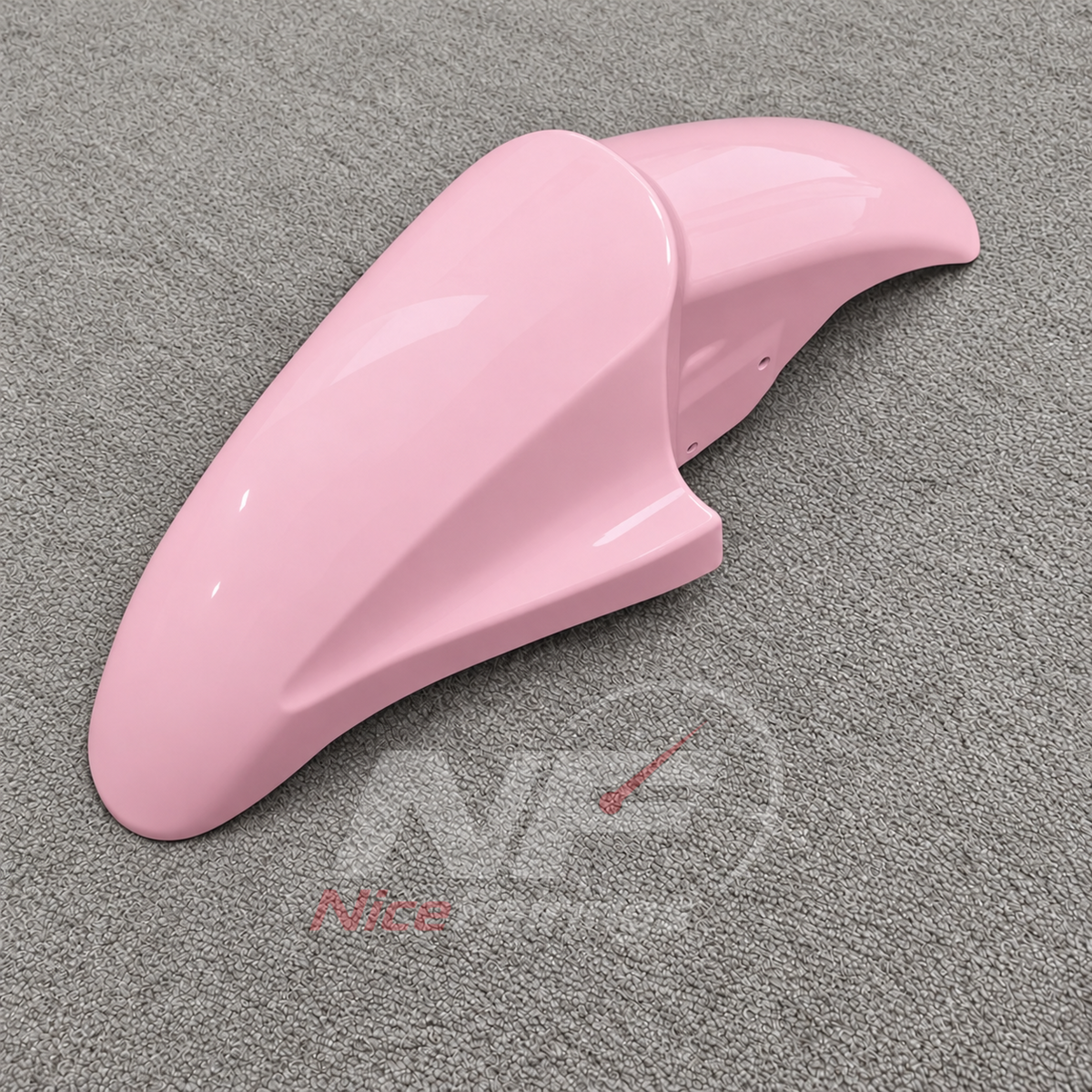 Fairing Kit Fits 2005-2008 KAWASAKI KLE500 - Injection-Molded ABS Plastic - Pink | NiceFairings - rear angle image