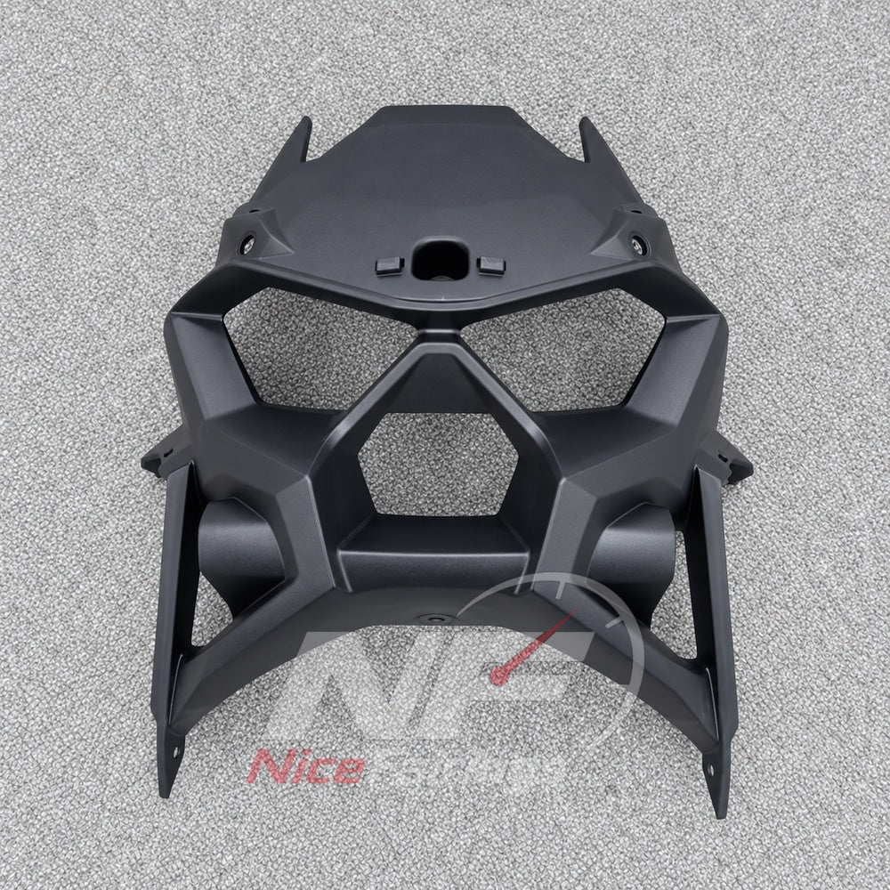 Aftermarket Fairing Kit Fits 2026-2027 KAWASAKI KLE500 - Motorcycle ABS Bodywork - Black | NiceFairings - additional angle image