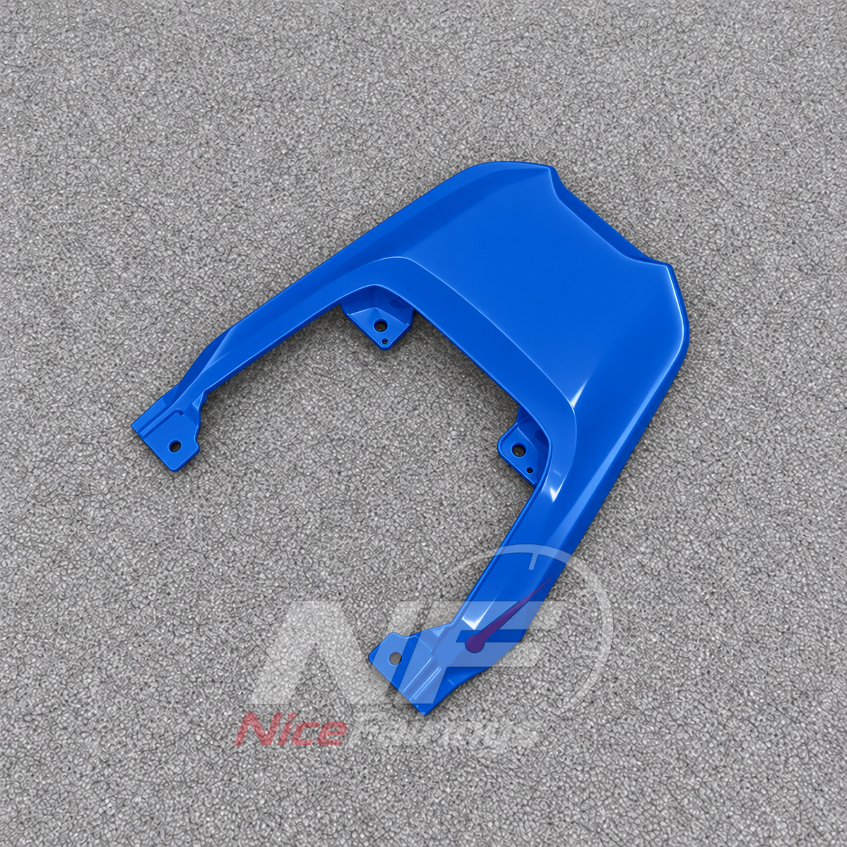Fairing Kit Fits 2026-2027 KAWASAKI KLE500 - ABS Plastic Bodywork - Blue Black | NiceFairings - front angle image