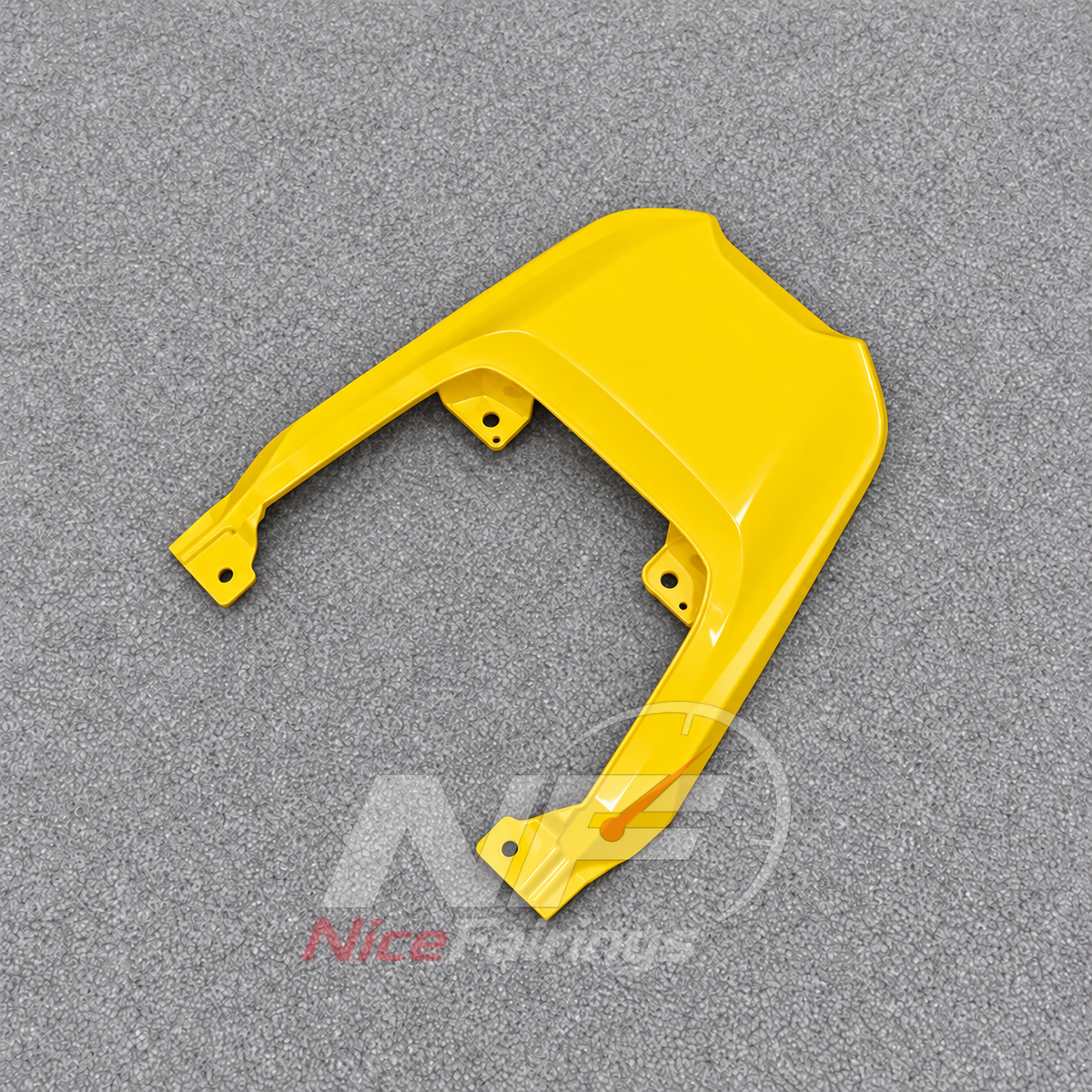 ABS Plastic Fairing Kit Fits 2026-2027 KAWASAKI KLE500 - Motorcycle Bodywork - Yellow | NiceFairings - detail angle image