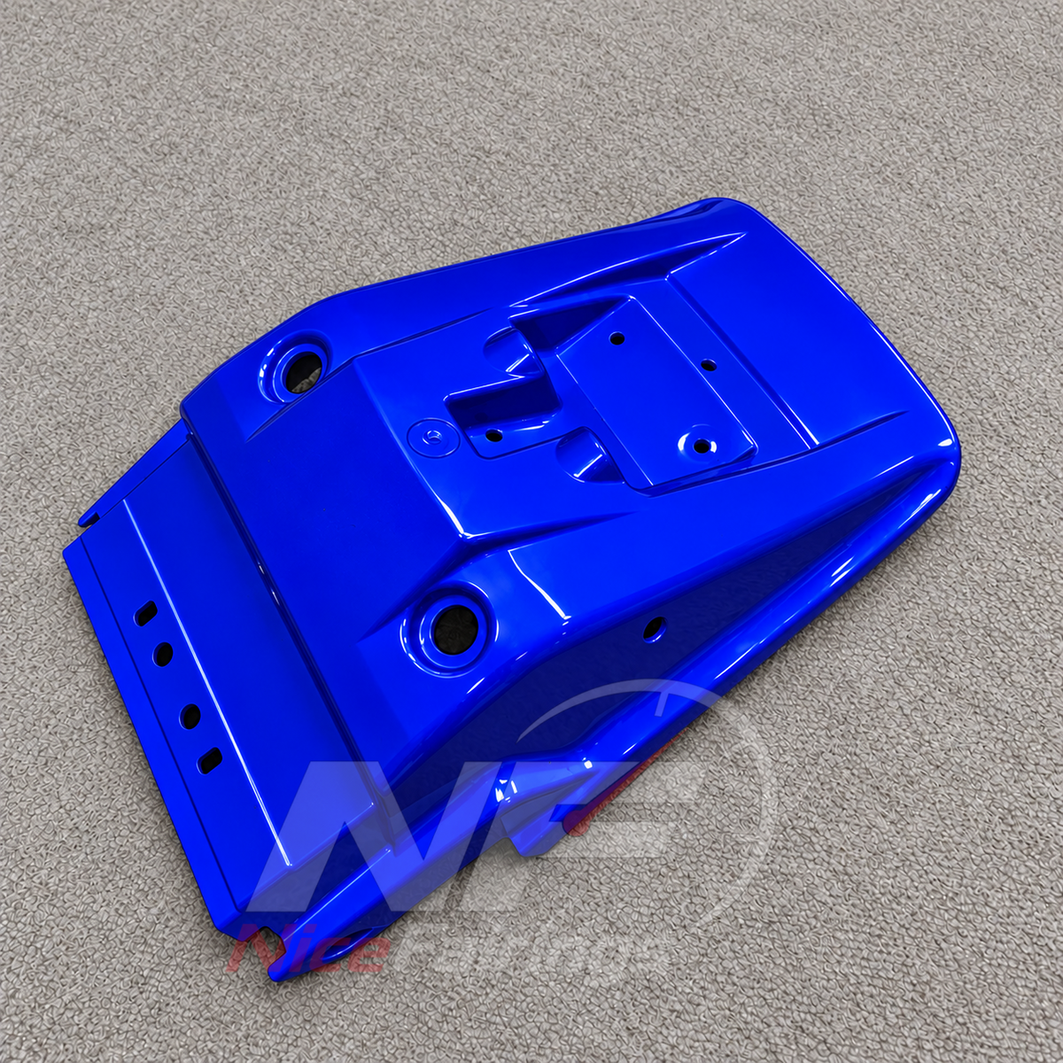 Fairings Kit Fits 1995-2004 KAWASAKI KLE500 - Injection-Molded ABS Plastic - Blue | NiceFairings - front angle image