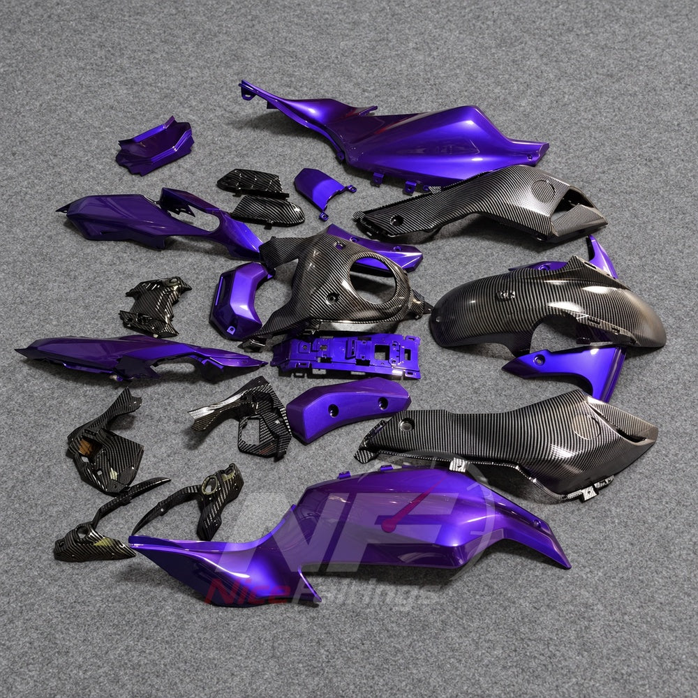 2014-2017 Yamaha MT-07 FZ-07 ABS fairing kit - Purple Gray ABS Bodywork - view 2