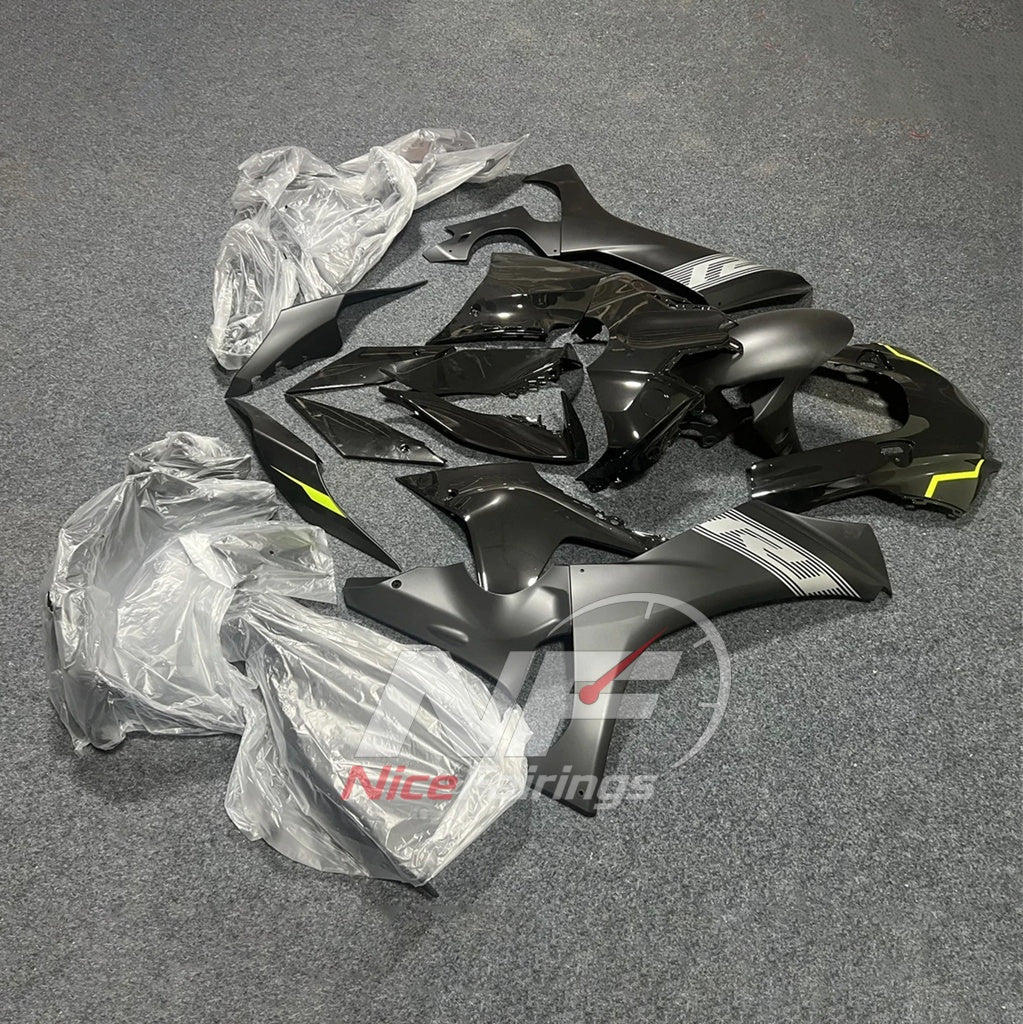 For Yamaha YZFR1 RN65 2020-2025 Black Fairings Kit | NiceFairings - side angle image
